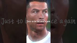 Ronaldo just to be a kid again edit [upl. by Jed]