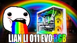 We Built In The NEW Lian Li O11 EVO RGB [upl. by Idelle]