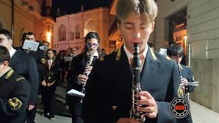 Marcia gli spartani Banda di Bari 15924 Triggiano processione della Madonna della Croce [upl. by Hatcher]