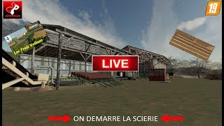 fs19 les trois vallons  carrière multi nocheat mod saison on démarre la scierie [upl. by Firestone]