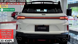 09 UPCOMING HYBRID CARS LAUNCH INDIA 2024  UPCOMING CARS IN INDIA 2024  UPCOMING HYBRID CARS 2024 [upl. by Noman]