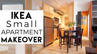 Tiny Apartment  IKEA Small Space Decorating  Interior Decorating  eps3 Season 2 [upl. by Sheng930]