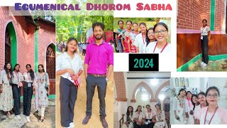 Ecumenical Dhorom Sabha 2024 ⛪✝️😇  Bandorjuri Mission Dumka  Day 1 🥰✨ churchprayermeeting [upl. by Nami855]