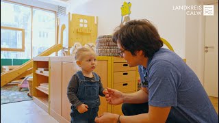 Imagefilm Kindertagespflege Landkreis Calw „Das Lächeln der Zukunft“ [upl. by Dnomasor852]