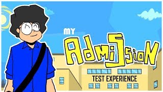 My Admission Test Experience  pre to post  A cartoon vlog by Antik Mahmud [upl. by Adlemi]