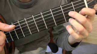 Cours de guitare  NOUGAROBUARQUE  Tu verras  O Que Será 24 Couplet version pro partie 1 [upl. by Olsen]