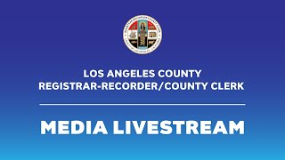 Safeguarding Elections in LA County Press Conference [upl. by Yelak242]