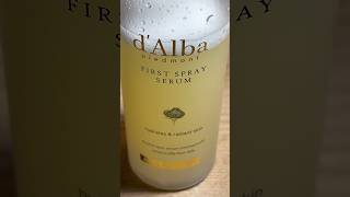 d’Alba First Spray Serum [upl. by Mitinger191]