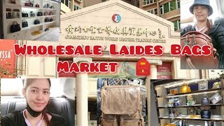 Wholesale Ladies Bags  Baiyun Guangzhou  China  Pinay Vlogger  Vlog  38 [upl. by Pilif]