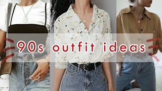 90s inspired outfit ideas  Annesthetic Diary [upl. by Akcire]