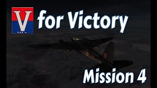 DCS Mosquito Campaign  V for Victory mission 4 [upl. by Arakat]