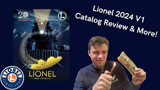 Lionel 2024 Volume 1 Catalog Review amp More [upl. by Aniuqal]