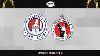 Atletico San Luis vs Xolos  Jornada 13  Grita Mexico AP24Liga Blox MX [upl. by Sinnej]