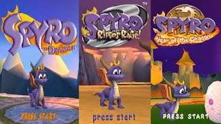 Spyro Trilogy  Complete 337 Walkthrough  All Collectibles Longplay [upl. by Haye]