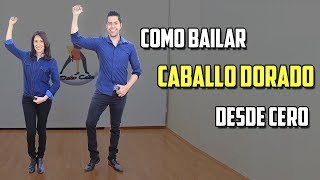 COMO BAILAR CABALLO DORADO DESDE CERO [upl. by Ihskaneem]