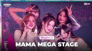 2023MAMA GIDLE 여자아이들  퀸카 Queencard MAMA ver  Mnet 231129 방송 [upl. by Chemash]