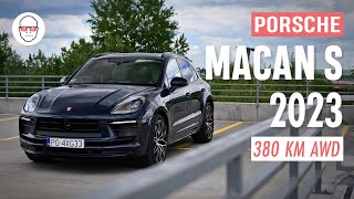 Porsche Macan S 2023 test PL Pertyn Ględzi [upl. by Viridis379]