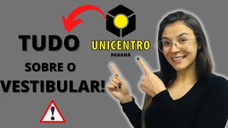 COMO FUNCIONA O VESTIBULAR DA UNICENTRO [upl. by Meerak]