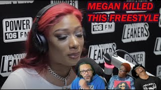 REACTION Megan Thee Stallion Freestyle w The LA Leakers  Freestyle 071 [upl. by Jit]