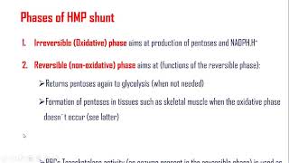 Hexose monophosphate HMP shunt definition sites steps and regulation [upl. by Ecinuahs]