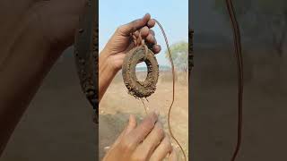 magnet Extract iron from sand shorts youtubeshorts viral fast [upl. by Arria604]