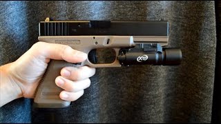 Airsoft Tokyo Marui Glock 18c with PGC Metal Slide and Guarder Frame [upl. by Durwin]