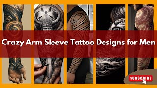 The Boldest Full Sleeve Arm Tattoo Ideas and Designs for Men  Arm Sleeve Tattoos  Tattoo Sleeves [upl. by Ahsiket]