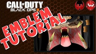 Predator No Helmet  Black Ops 3 Emblem Tutorial [upl. by Sosna]