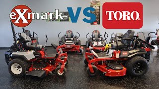 The Truth about Exmark Whats the difference between Exmark and Toro [upl. by Imim]