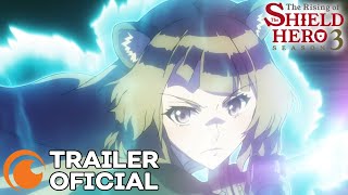 The Rising of the Shield Hero 3ª Temporada  TRAILER OFICIAL [upl. by Niboc]