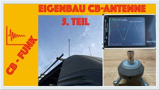 CB  Funk  27 MHz  Groundplane  Antenne  5 Teil [upl. by Naarah]