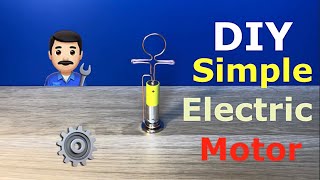 How To Make a Simple Homopolar Motor  Bonus Dancing Ballerina [upl. by Enneirda209]