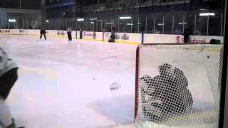 Andreas Athanasiou Trick Shots  NHL RampD Camp [upl. by Blood]