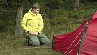 Hilleberg Akto  Pitching Instruction [upl. by Aneehsit675]