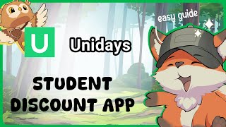 UNiDAYS Student Discount App  Guide Glimpse [upl. by Odnumyer]