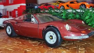 FERRARI DINO 346 1968 118 Mattel [upl. by Neysa]