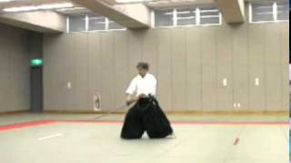 Koji YOSHIDA Nishioryu Iaido Toho Iai no13 [upl. by Picco]