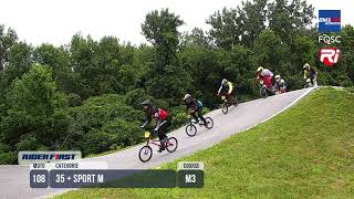 BMX  COTEAU DU LAC  JOUR 1  BLOC 2 COURSE 7 [upl. by Kendal402]