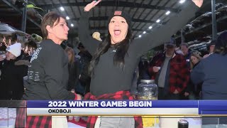 2022 Winter Games begin in Okoboji [upl. by Attenna]