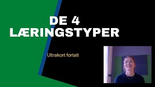 De 4 læringstyper ultrakort fortalt [upl. by Eissahc]