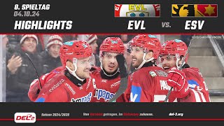 Game Highlights Spieltag 8 EV Landshut vs ESV Kaufbeuren [upl. by Romelle]