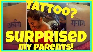 Getting a Tattoo  Being a Momo Ninja Surprising My Parents amp Much More  MostlyVlogs [upl. by Isej165]