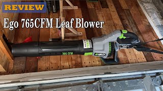 Ego 765CFM Leaf Blower Review  Watch before ordering 2024 [upl. by Edrei94]