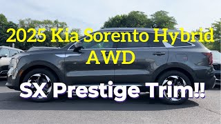 2025 Kia Sorento Hybrid The Best Midsize Hybrid SUV [upl. by Leduar667]