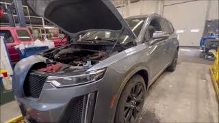 Cadillac Xt6 Oil Change [upl. by Initsed]