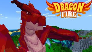 Its finally hereDragonFire Add on  Bedrock [upl. by Kerns]