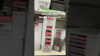 The BEST Dollar Tree drawer Organizers shannonskiptomylife dollartreeorganization [upl. by Modla]