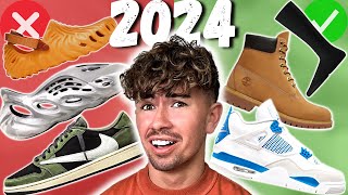 BEST amp WORST Sneaker Trends For 2024 [upl. by Attenaj455]