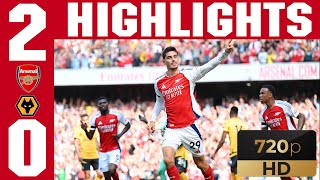 FULL HIGHLIGHT Arsenal vs Wolves 720HD  Premier League 20242025 Season [upl. by Bonina]