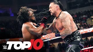 Top 10 Monday Night Raw moments WWE Top 10 Nov 6 2023 [upl. by Eimmot854]